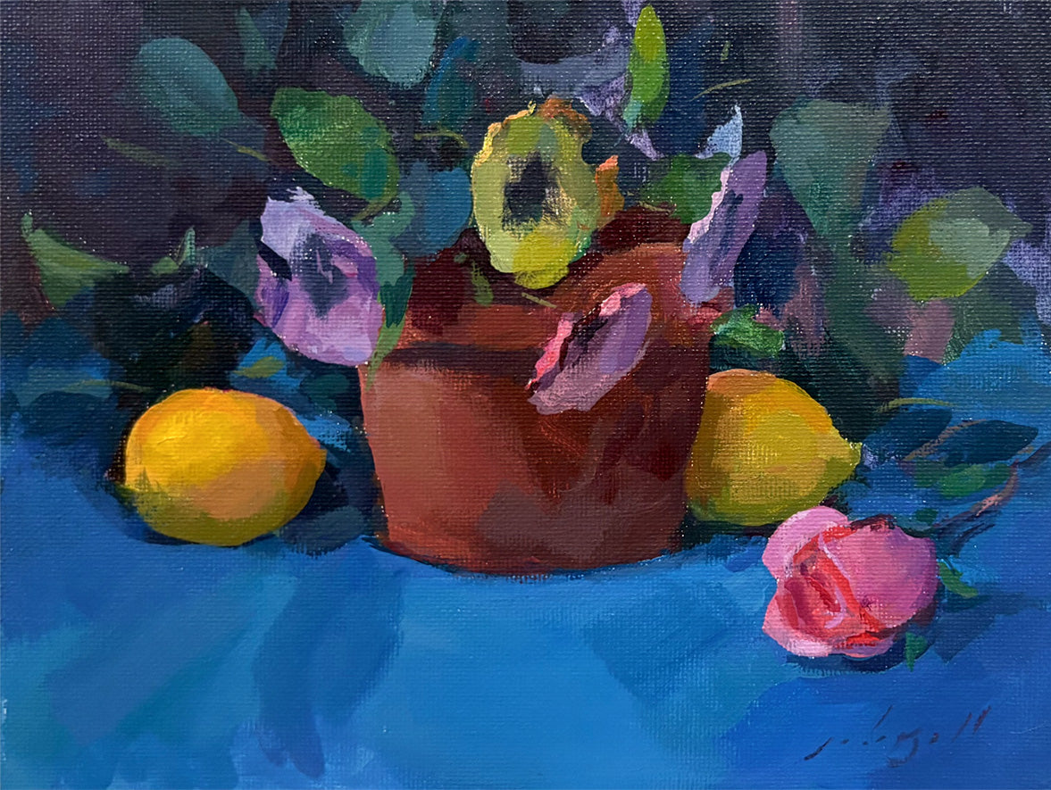 Pansies and Lemons